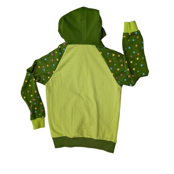 Green Dinosaur Kids Hoodie - Picture 2 of 3